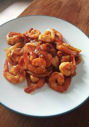 Foto resep Udang Goreng Saus Mentega