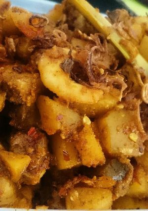 Foto resep Sambal goreng kentang
