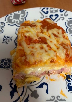 Una foto de Polenta rellena