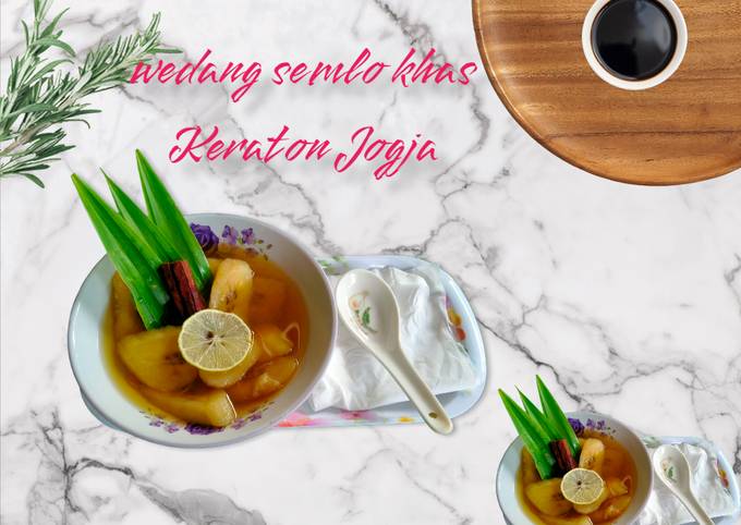 Resep Wedang Semlo Khas Keraton Jogja Oleh Imas Dhapin Cookpad