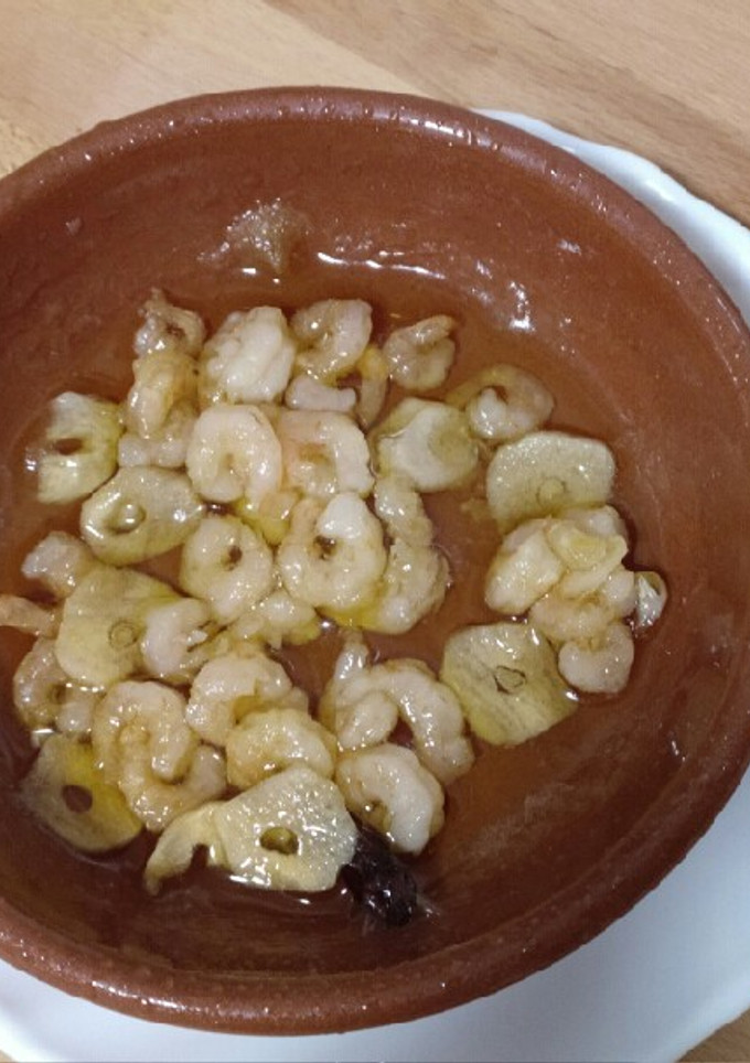 Una foto de Gambas al pilpil