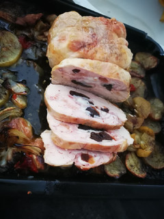 Una foto de Pollo relleno