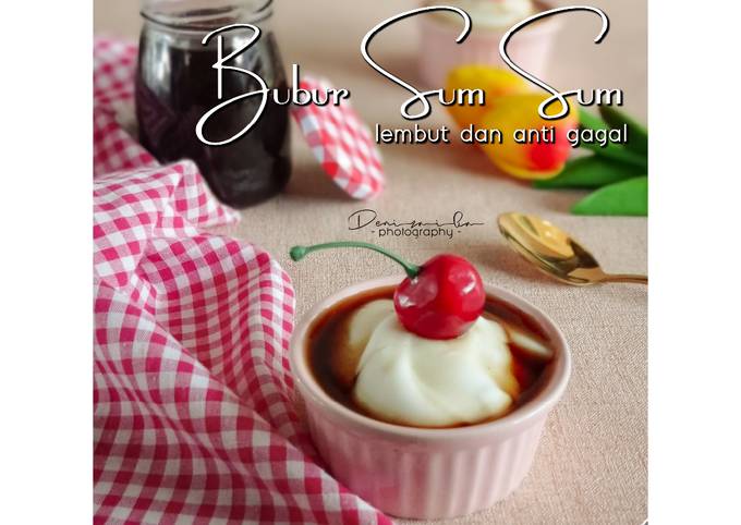 Resep Bubur Sum Sum Lembut, Bikin Ngiler