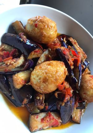 Foto resep Balado Terong Telur dengan Teri
