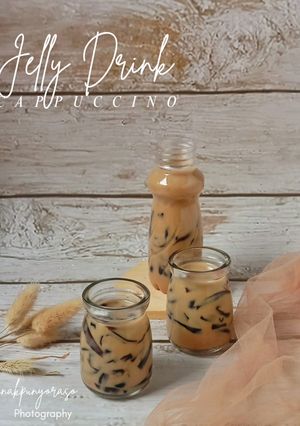 Foto resep Jelly drink cappuccino