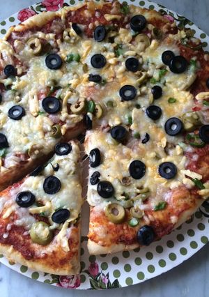 صورة لوصفة البيتزا🍕