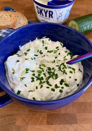 Une photo de ☆Concombre au Skyr, façon Tzatzíki☆