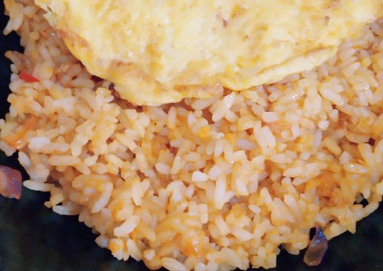 Langkah Mudah untuk Menyiapkan Nasi goreng telur ala-ala yang Sempurna
