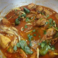 A picture of Chicken Karahi.