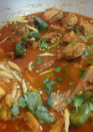 A picture of Chicken Karahi.
