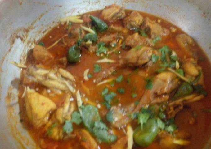 Recipe of Homemade Chicken Karahi