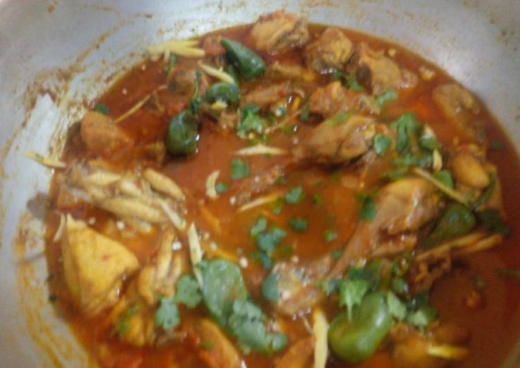 Recipe of Any-night-of-the-week Chicken Karahi