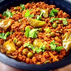 A picture of Mutton Kheema.