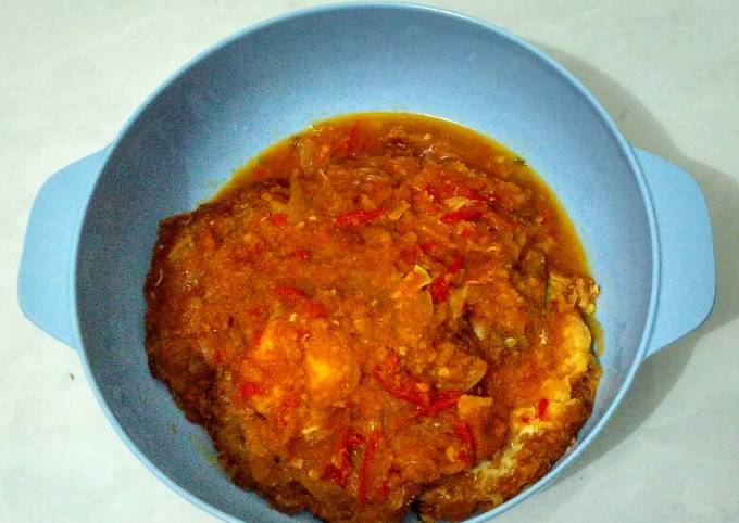 Anti Ribet, Membuat Telur balado pedas manis Menu Enak Dan Mudah Dibuat