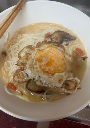 麻油酒蛋🥚麵線 的食譜成品照片