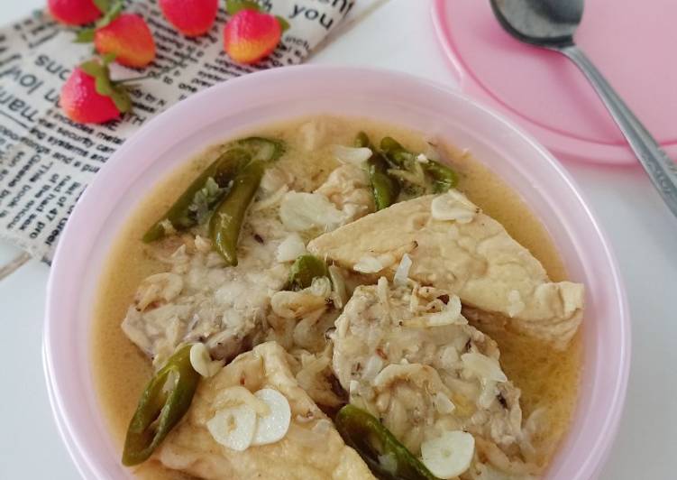 Resep Tahu Tempe Masak Santan Anti Gagal