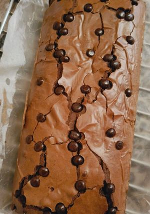 Foto resep Shiny brownies (kering di luar lembut di dalam)