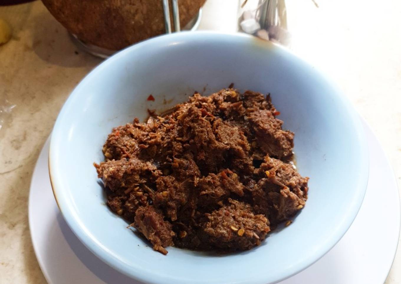 Rendang Padang Tanpa Santan