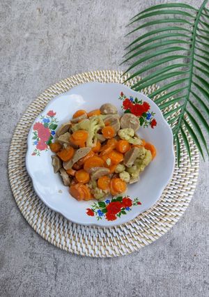 Foto resep Capcay bakso