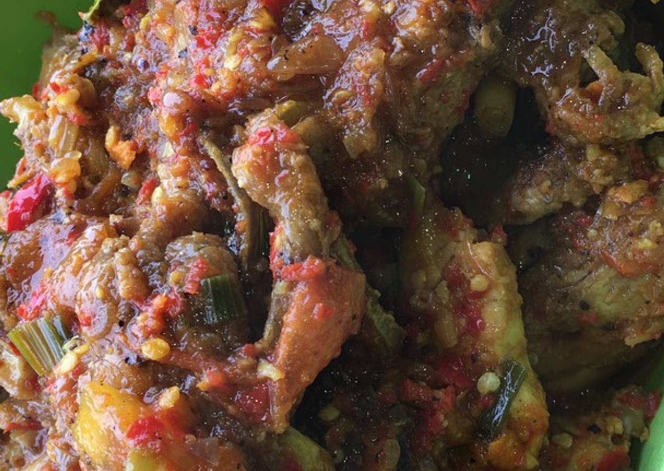 Ayam rica rica pedas manis