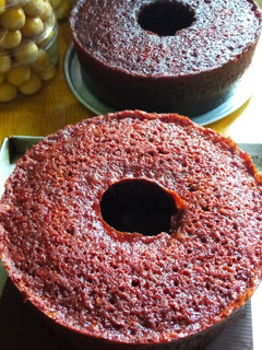Foto resep Bolu karamel / sarang semut