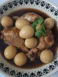 "พะโล้ไก่ไข่นกกระทา"🍗🥚🥣🍚Chicken&Quail Eggs Stew
