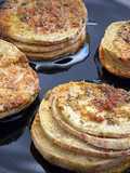 Milhojas de batata especiada