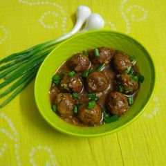 A picture of Rice Manchurian.