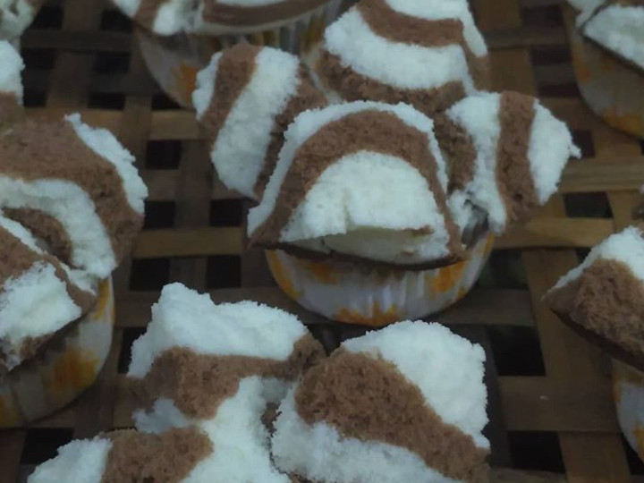 Resep Bolu Kukus Mekar metode all in one Anti Gagal