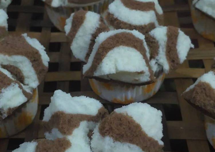 Resep Bolu Kukus Mekar metode all in one Anti Gagal