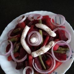 A picture of Vegetable salad.