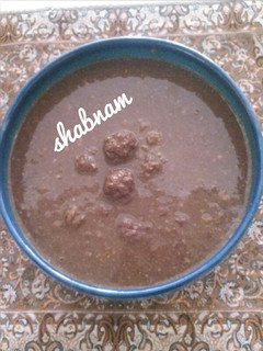 عکسی از دستور خورشت فسنجان