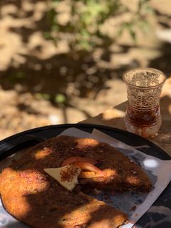 صورة لوصفة خبز الزعتر الفلسطيني