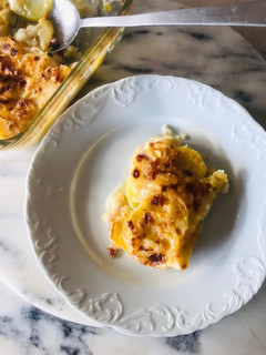 Foto de Batatas gratinadas (Dauphinoise potatoes)