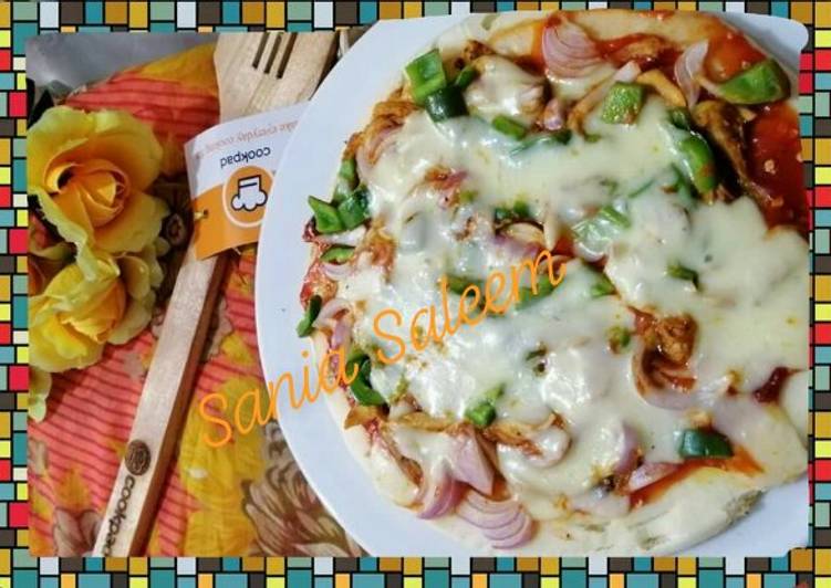 Recipe of Quick Fajita Pizza