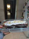 Torta red velvet de maní/almendras keto