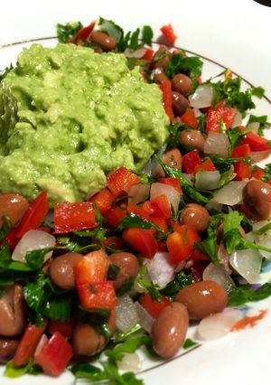 Una foto de Ensalada a la mexicana