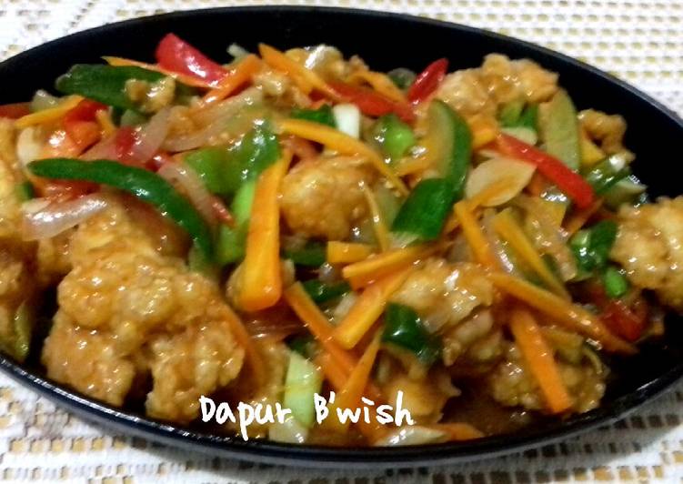 Resep Ayam Prasmanan Saus Asam Manis, Menggugah Selera