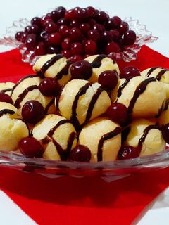 عکسی از دستور نان خامه ای نارنجکی cream puff