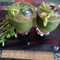 Cucumber mint cooler A picture of Cucumber mint cooler.