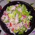Ensalada muy fresca y rápida. También súper saludable