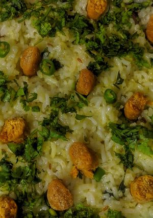 गट्टा पुलाव(Gatta pulao recipe in Hindi) रेसिपी मुख्य फोटो
