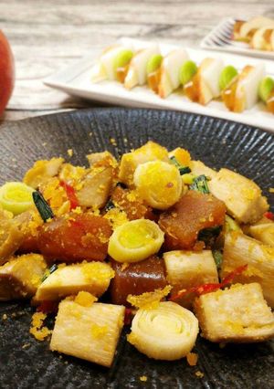 金沙烏魚子杏鮑菇 的食譜成品照片