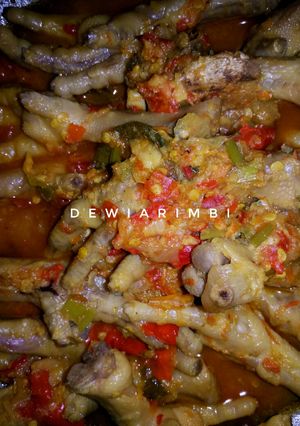 Foto resep Ceker Tulang Lunak Pedas