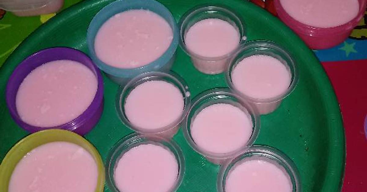 43 resep puding susu strawberry nutrijell maizena enak dan mudah Cookpad