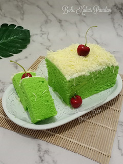 Foto resep Bolu Pandan Kukus