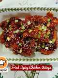 👩‍🍳Fried Spicy Chicken Wings