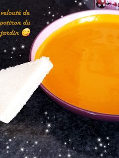 Une photo de Velouté de potiron