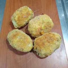 Una foto de Croquetas de papas al horno