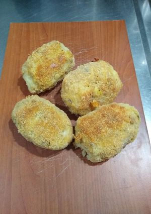 Una foto de Croquetas de papas al horno